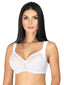 528 Eurobra (White) Lace Half-Padded Underwire Bra