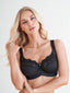 737 Eurobra (Black) Soft Underwire Bra
